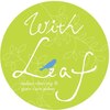 ウィズリーフ(with leaf)のお店ロゴ