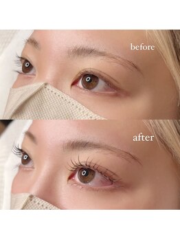 ノラ ギンザ(NORA GINZA)/パリエク《lash lift+eyelash》