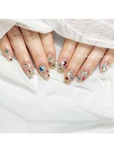 アン ジョーヌドラゴ/【自爪ネイル】キラキラストーン