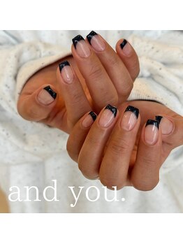 アンドユー(and you.)/フレンチネイル