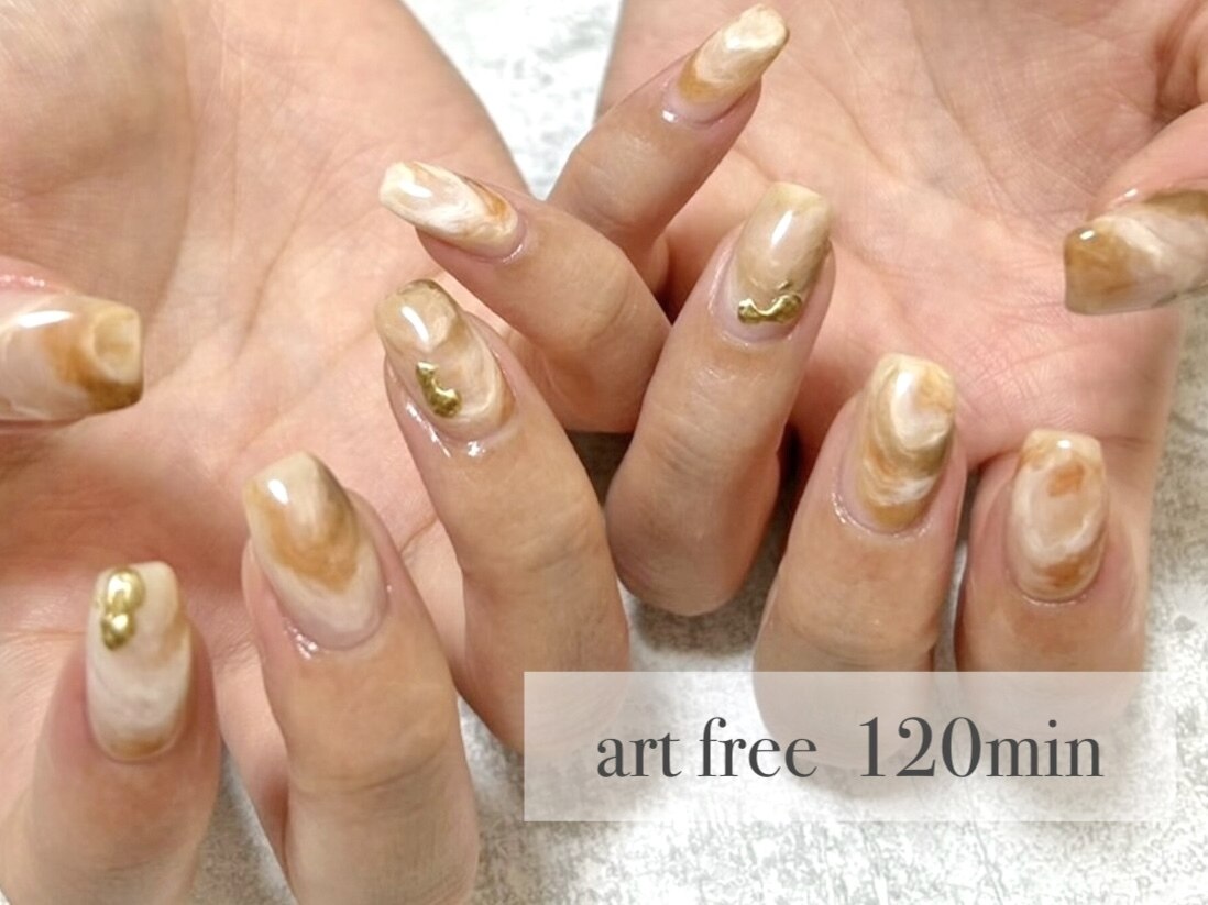 ハンド【時間内アートし放題！持ち込み120分コース】\9980
