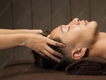 グータン(gou-tan)の写真/【仕事のパフォーマンスを上げる】極上メンズヘッドスパ♪眼精疲労・首肩こりを解放し、心身を整える◎