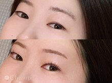 チャンプ 花園店(Champ)/まつげパーマ + 眉WAX脱毛