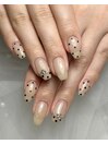定期ネイル華やか