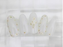 ネイルサロン あかねいろ/春夏　ニュアンス　ウエディング