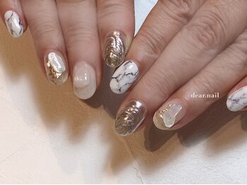 ディアネイル(dear.nail)/天然石アート☆