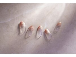 シンプルラメグラデーション☆