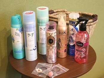 ほぐし工房 ここはれ/ヘアケアグッズもご用意