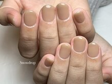 スノー ドロップ(Snow drop)/ワンカラー3900円