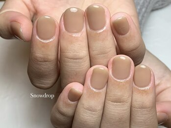 スノー ドロップ(Snow drop)/ワンカラー3900円
