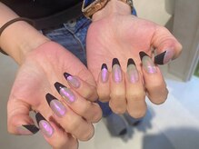 シーハウス(c house)/フレンチネイル　ミラーネイル