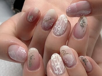 アイラッシュアンドネイル ブルーミン(Bloomin)の写真/可愛いネイルからCOOLなファッションにおすすめのモード系も◎持ち込みデザインOK！指先まで可愛く♪