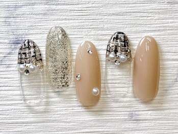 ネイルサロン インプレス(Impress)/ツイードネイル