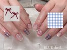 チェックネイル　担当長瀬