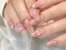 ナチュラルチークネイル(みな)