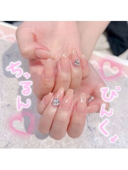 バニーアイズ 博多店(Bunny eyes)/ちゅるんピンク♪