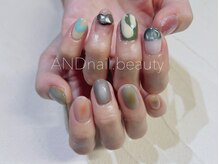 アンドネイル ビューティー(AND nail,beauty)/秋ネイル/チークネイル/藤沢