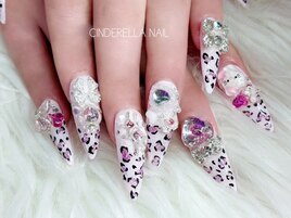 【チップ長さだしネイル】