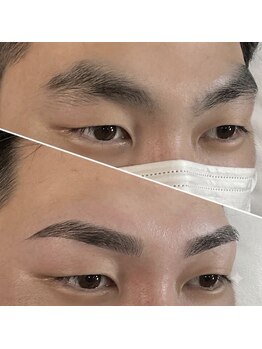 イケテプラス 名駅店(IKETE+)の写真/自分史上最高の見た目に◎眉毛だけでなく、フェイシャルWAXで産毛や角質をケア!清潔感にあふれた肌に!