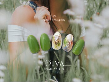 ネイルサロンディーバ 石橋店(Diva)/シンプルデザインSelect
