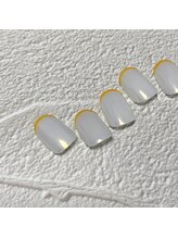 ペル(Per)/イエロースキニーフレンチ