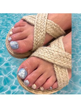 アヤネイルズ アンド アイラッシュ 綱島店(AYA NAILZ.&Eyelash)/FOOT定額アートコース