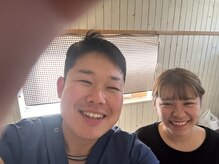 頭スッキリ整体サロン 伏見店/お客様とツーショット写真☆