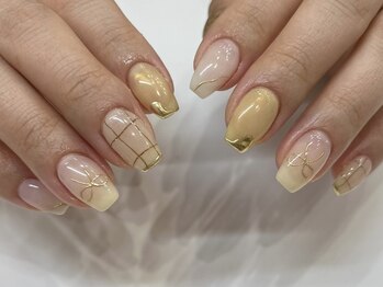 リット バイ セブンルックス 大宮東口店(Lit by 7LOOKS)/90分アート/8000/持ち込み