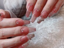 レアネイル 新宿(le'a nail)/ちゅるワンカラーネイル
