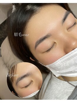 ルククギフ 岐阜(〇△□rukuku)/眉毛Wax/ナチュラル　kaede