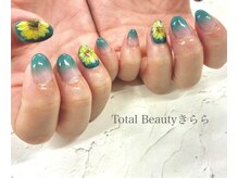 ネイルサロン きらら 藤沢本店/ひまわりネイル