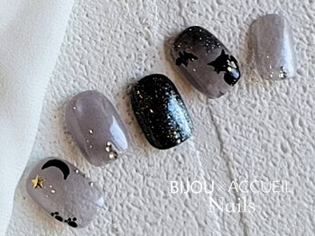 シックスティー ネイルズ バイ アクイユ 東中野(60min nails by ACCUEIL)/ハロウィーンネイル