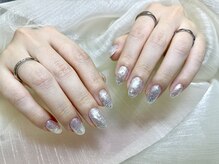 ピピーネイルズ 新宿(PIPPY NAILS)/自爪ラメ