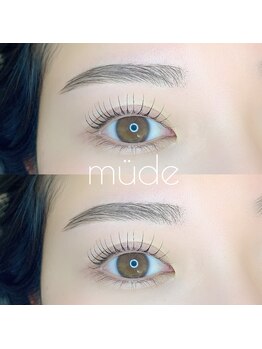 ミューデ 堀江店(mude)/美眉Wax&ダメージレスパーマ