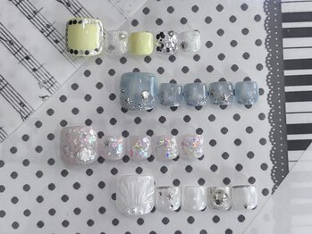 アイネイルズ 恵比寿店(I nails)の写真/夏に向けてフットネイルもいかがですか？☆welcome　collection￥7980円～