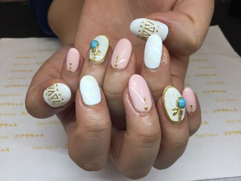 ネイルサロン コアラちゃん/【大理石ネイル】