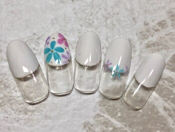 ネイルサロン ウノ 湘南平塚(UNO)/フラワーネイル
