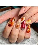 ナナズネイル 西小倉店(NANA's Nail)/べっこうネイル　by村上
