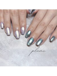 ちぐはぐネイル