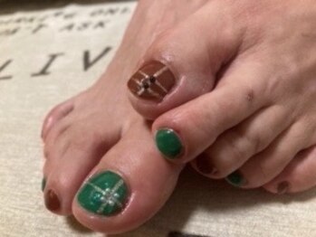 シュシュグラティ(chou chou Gratiii)/冬ネイル