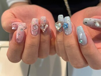 シェリーラメール 原宿店(cherie la mer)/ちぐはぐネイル