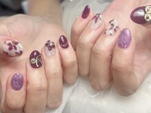 ジョアネイル(JOA Nail)/夏/花/リボン/ミラー