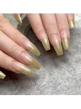 ネイルズ ヒマワリ(Nails Himawari)/【前田担当】ラメグラデーション