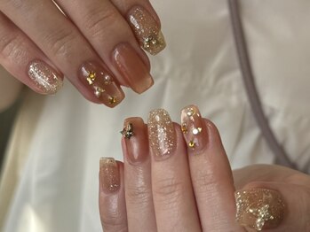 ソワン 恵比寿(Soin)の写真/韓国ちゅるん＆ニュアンスが人気!!うる透け質感で大人ガーリーに◎トレンドを落とし込んだ最旬デザイン:*゜