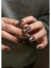 奥行き感 magnet nail ¥8500