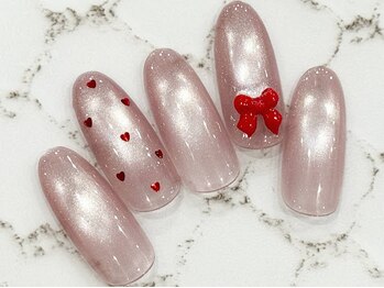 チェリーズネイル(Cherrys Nail)/マグネット バレンタインネイル
