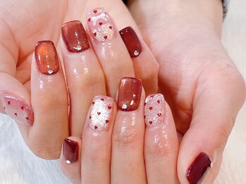 ムーピーネイル(moopy nail)/◆ magnet×heart×flash