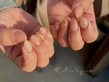 アトリエシロップネイル(Atelier Syrup nail)/ちょこっとデザインコース￥6500