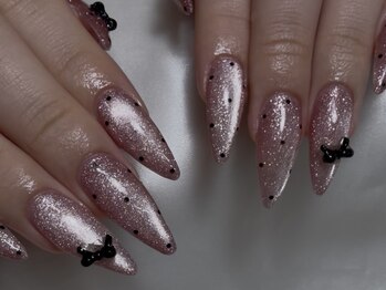 アイコンネイル シブヤ(ICON NAIL SHIBUYA)/マグネットフラッシュネイル