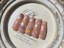 ソロルル ネイル(Sororuru Nail)/蝶々・雲ネイル